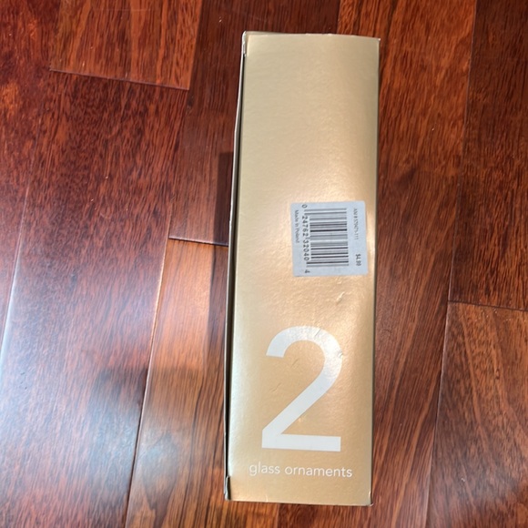 Martha Stewart Red Glass Birds Clip-on Christmas ornaments orig box Poland READ - Picture 13 of 16